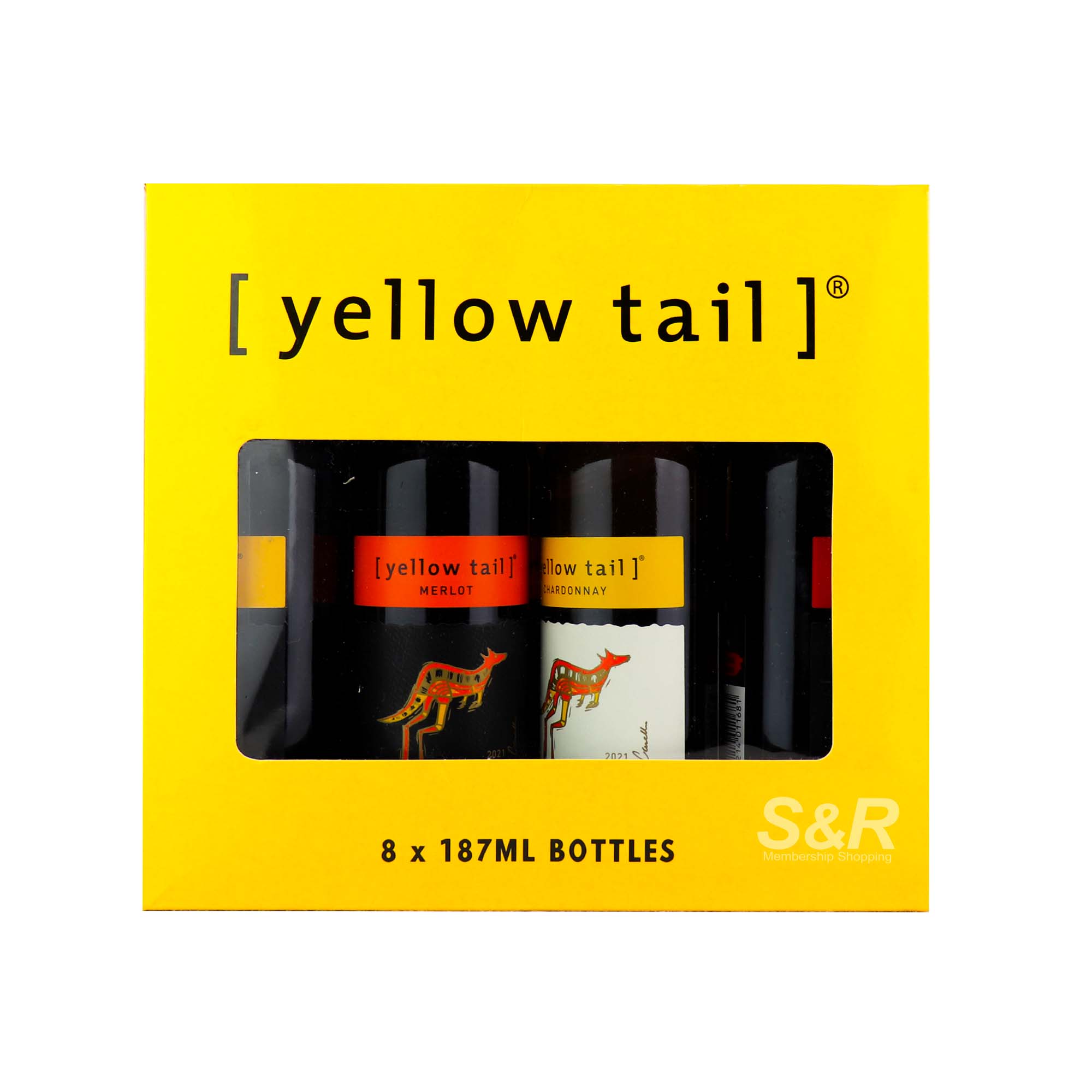 Yellow Tail Mini Joey Wine (187mL x 8pcs)